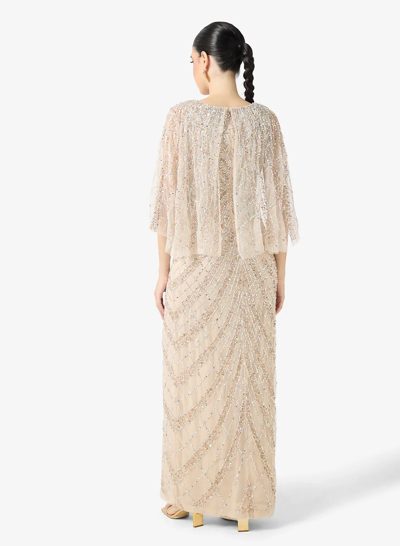 Namshi x  Sequin Embellished Evening Dress for Women | Best Price UAE